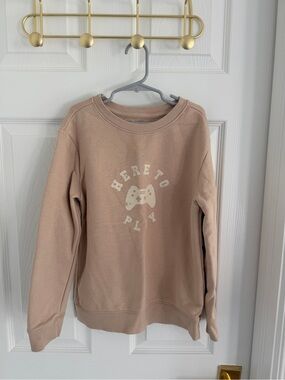 Cat & Jack Blush Graphic Crewneck Sweatshirt